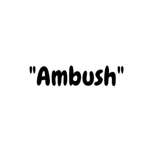 Ambush by O'Brien: Story Structure and Title Link